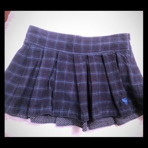 Girls plaid skirt